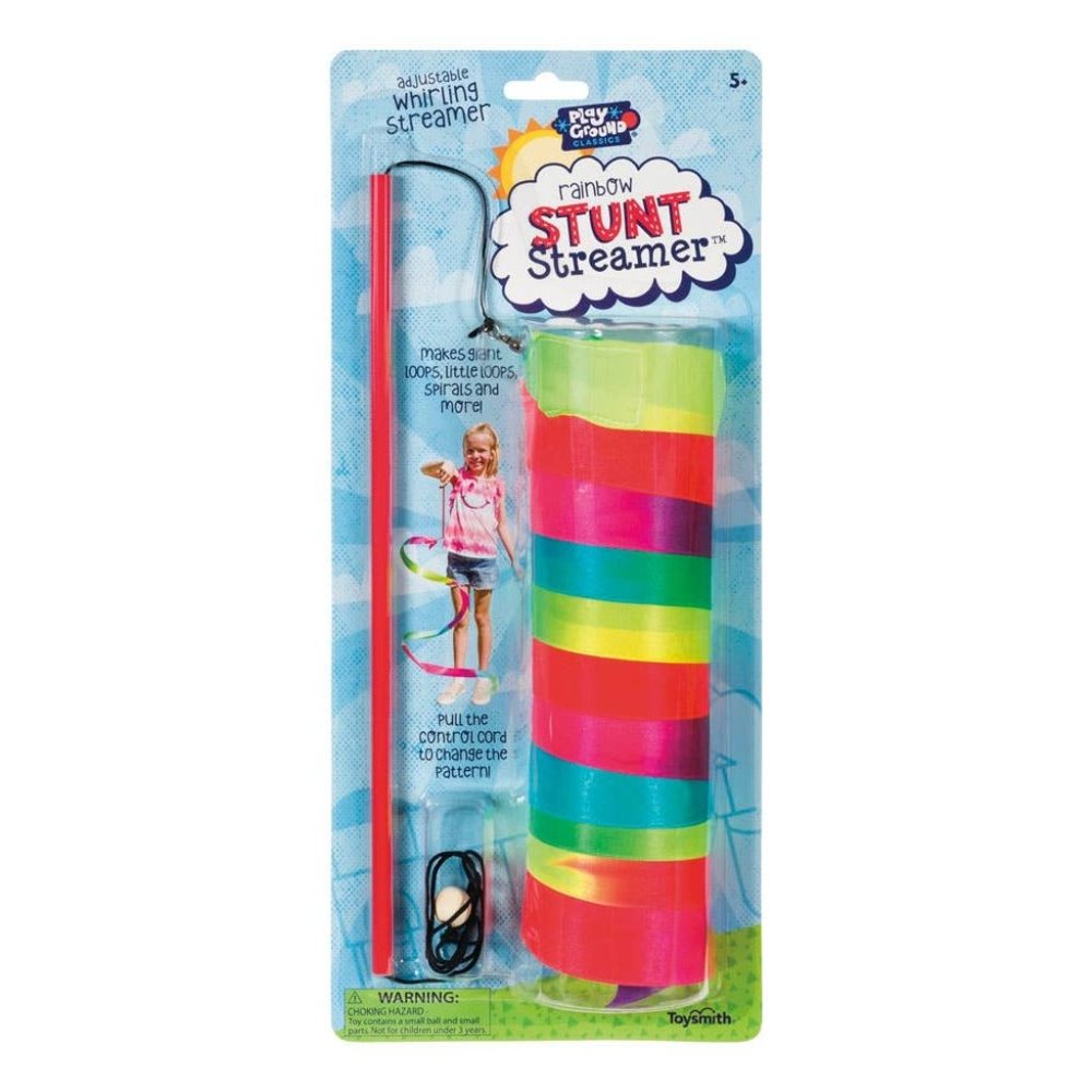 Playground Classics Rainbow Stunt Streamer - Gymnastics / Dance Activity Toy
